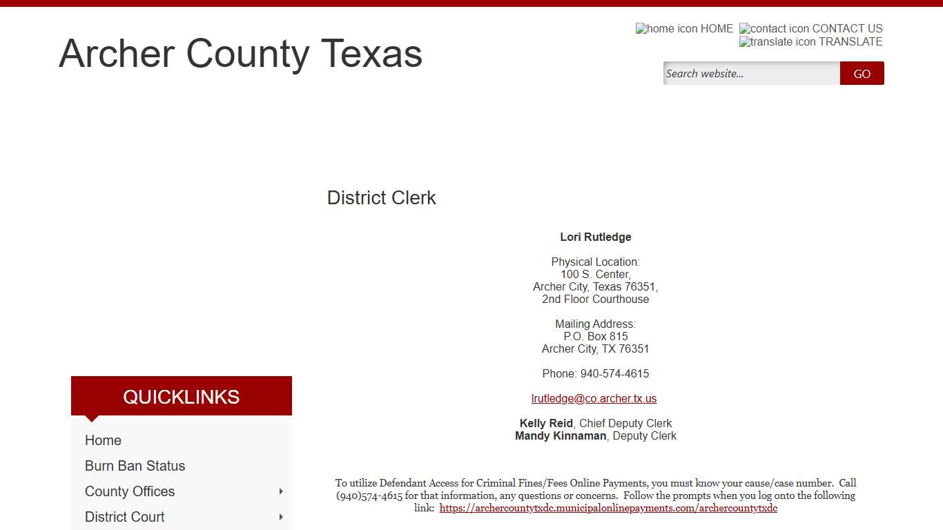 Archer County, Texas